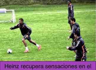 Heinz recupera sensaciones en el último entrenamiento