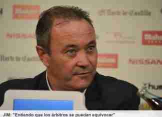 JIM: "Entiendo que los árbitros se puedan equivocar"