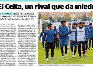 EL CELTA HA GANADO EN ZORRILLA LAS ÚLTIMAS SEIS VISITAS EN PRIMERA
