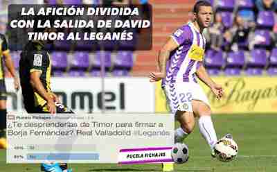 La afición dividida con la salida de David Timor al Leganés