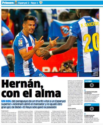 Hernán Pérez se convierte en la estrella del Espanyol