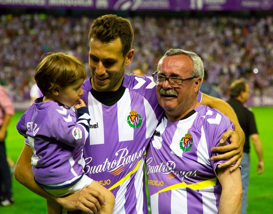 Kiko Olivas está contento en el Real Valladolid pero no descarta algún día regresar al Málaga - Pucela