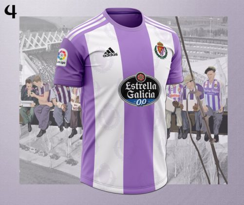 Elige tu camiseta favorita del Real Valladolid para la campaña 20/21 ...