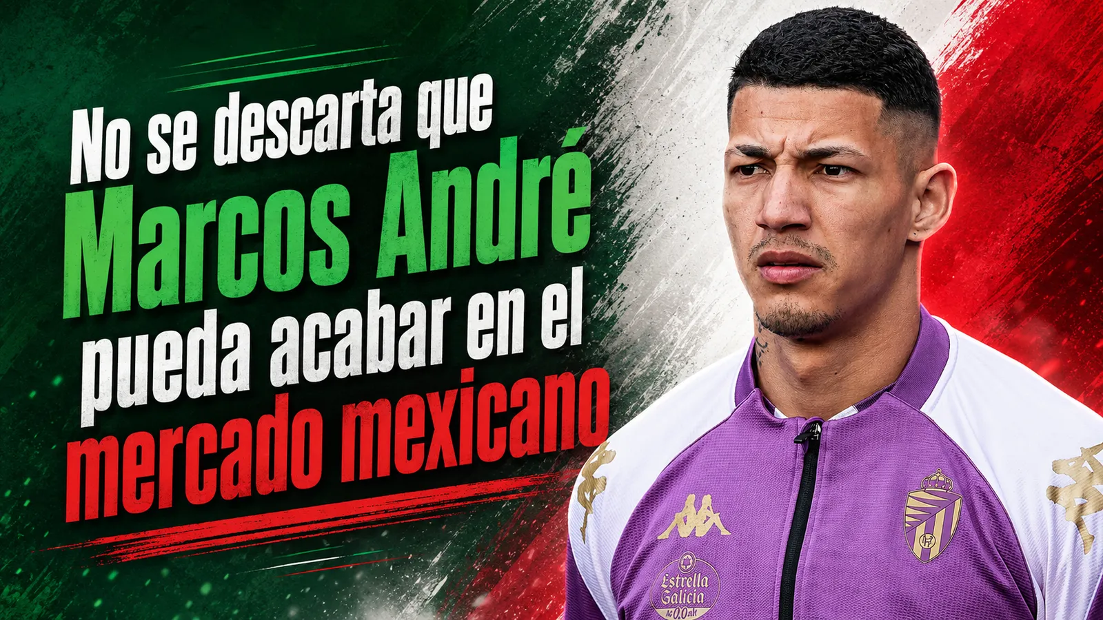 DV: No se descarta que Marcos André pueda acabar en el mercado mexicano