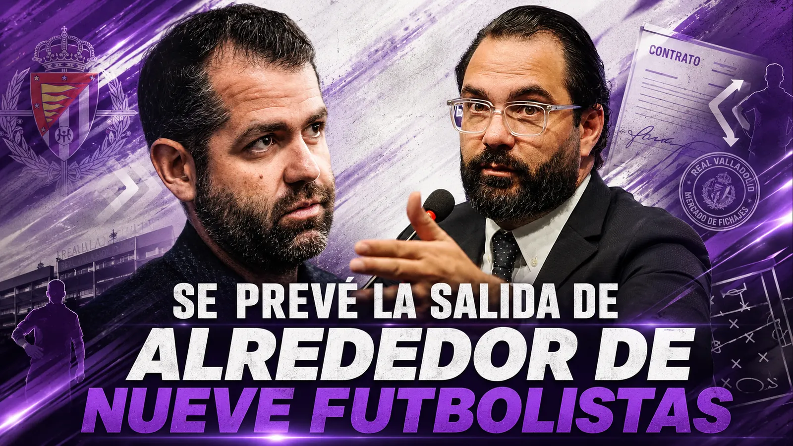 Se prevé la salida de alrededor de nueve futbolistas