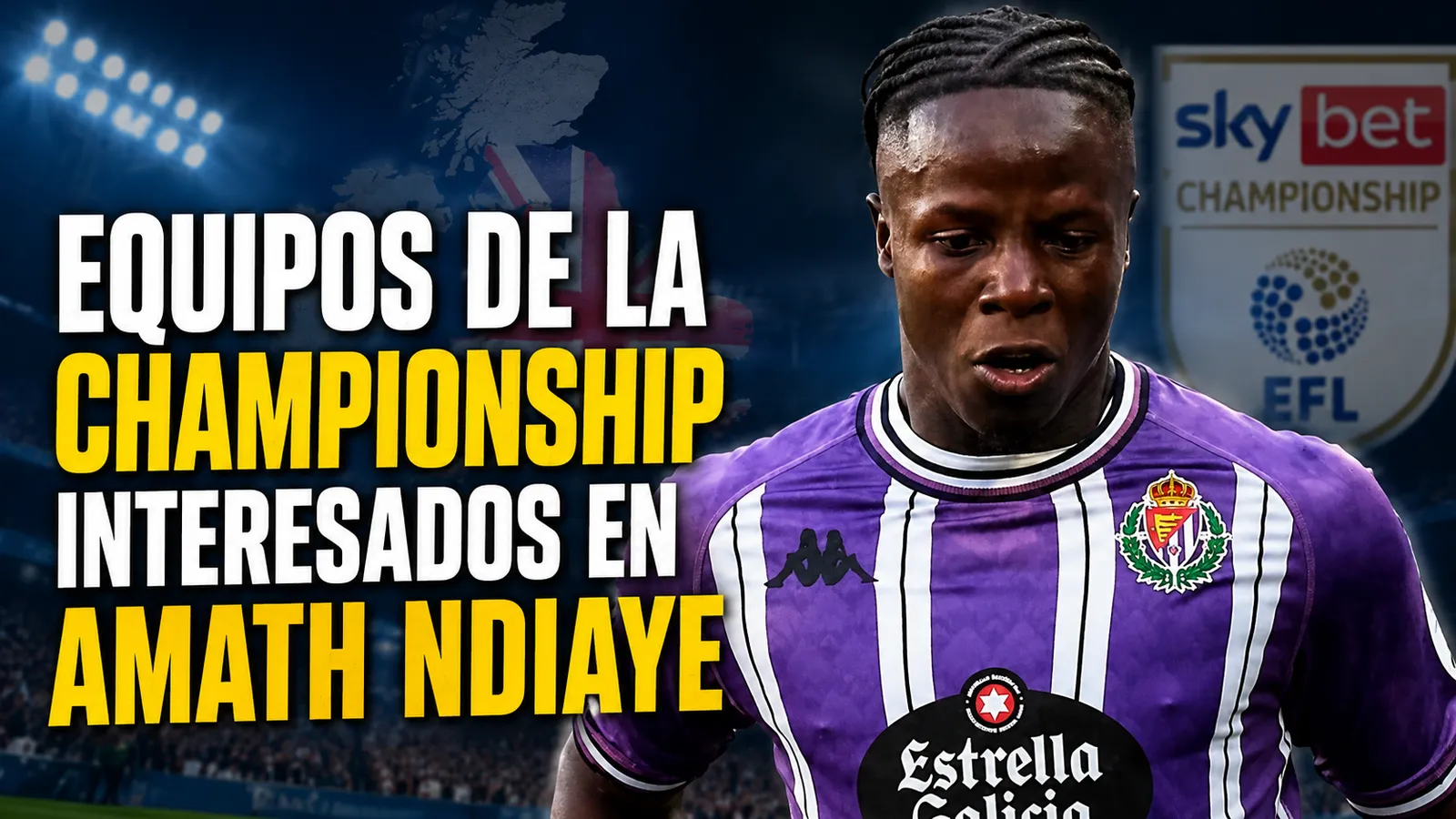 WIWSPORT: Equipos de la Championship interesados en Amath Ndiaye