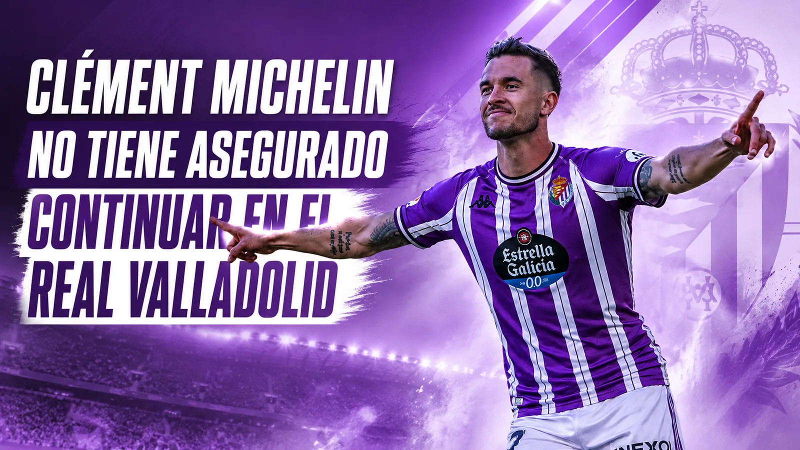 Clément Michelin no tiene asegurado continuar en el Real Valladolid