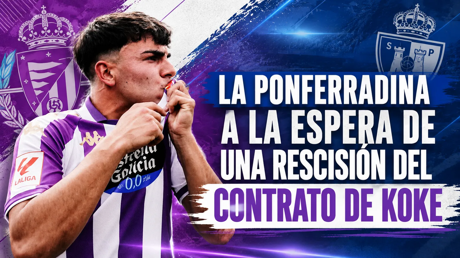 LA NUEVA CRÓNICA: La Ponferradina a la espera de una rescisión del contrato de Koke