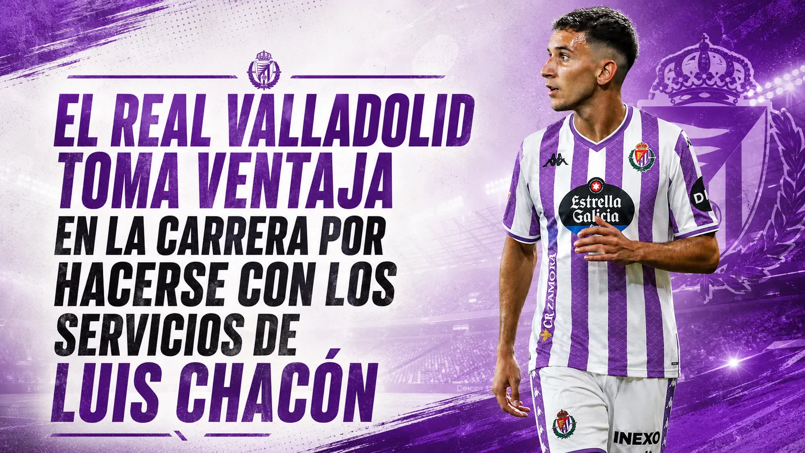 LA VOZ DE CÁDIZ: El Real Valladolid toma ventaja en la carrera por hacerse con los servicios de Luis Chacón