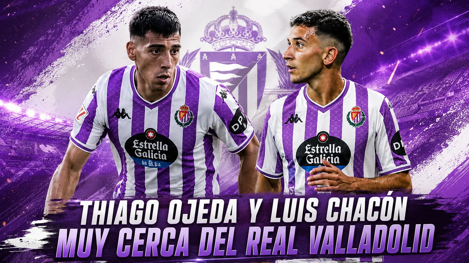 RADIO MARCA: Thiago Ojeda y Luis Chacón, muy cerca del Real Valladolid