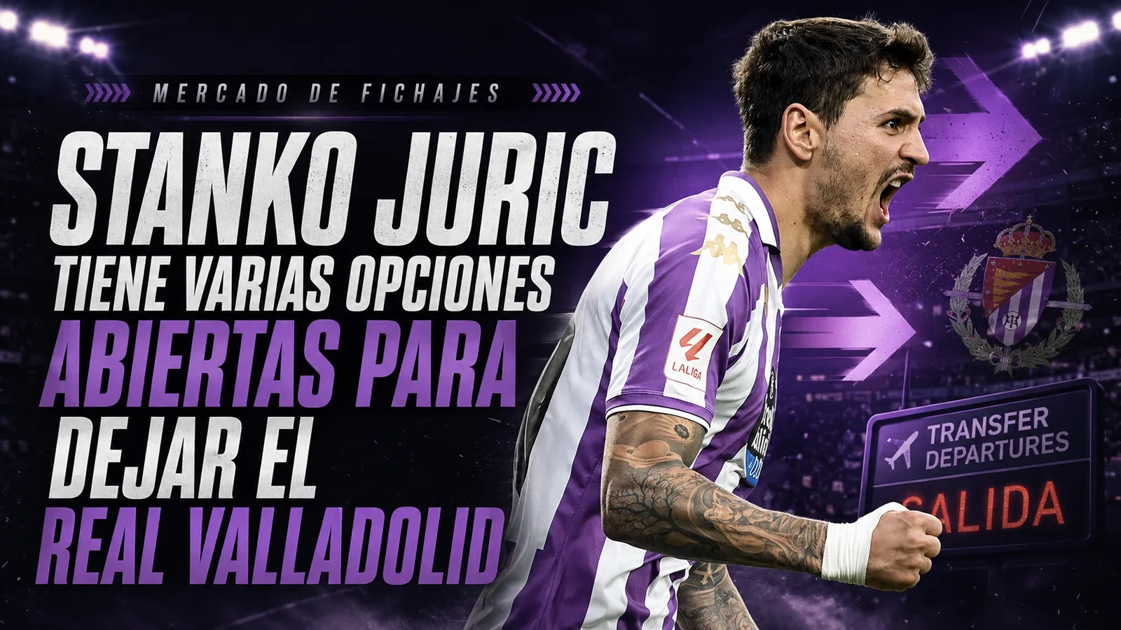 MARCA: Stanko Juric tiene varias opciones abiertas para dejar el Real Valladolid