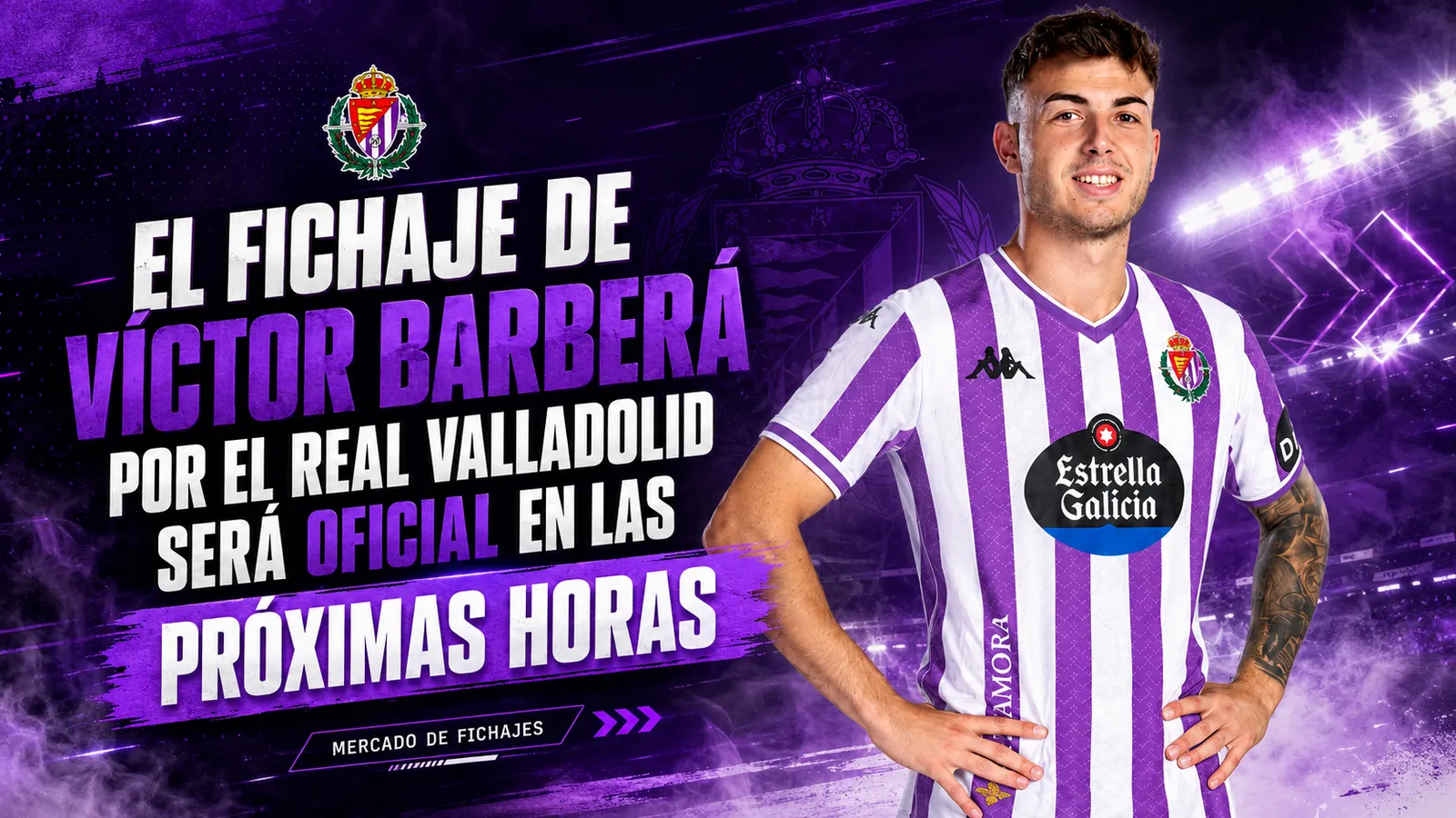 MUNDO DEPORTIVO: El fichaje de Víctor Barberá por el Real Valladolid será oficial en las próximas horas