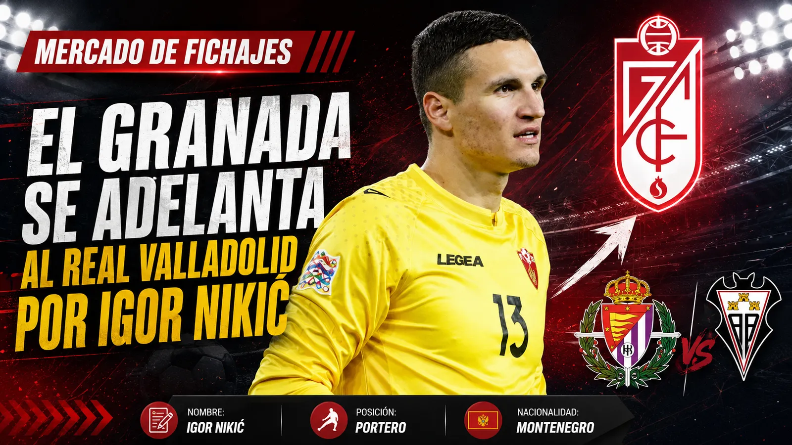 BALKANS SPORTS: El Granada se adelanta al Real Valladolid por Igor Nikić