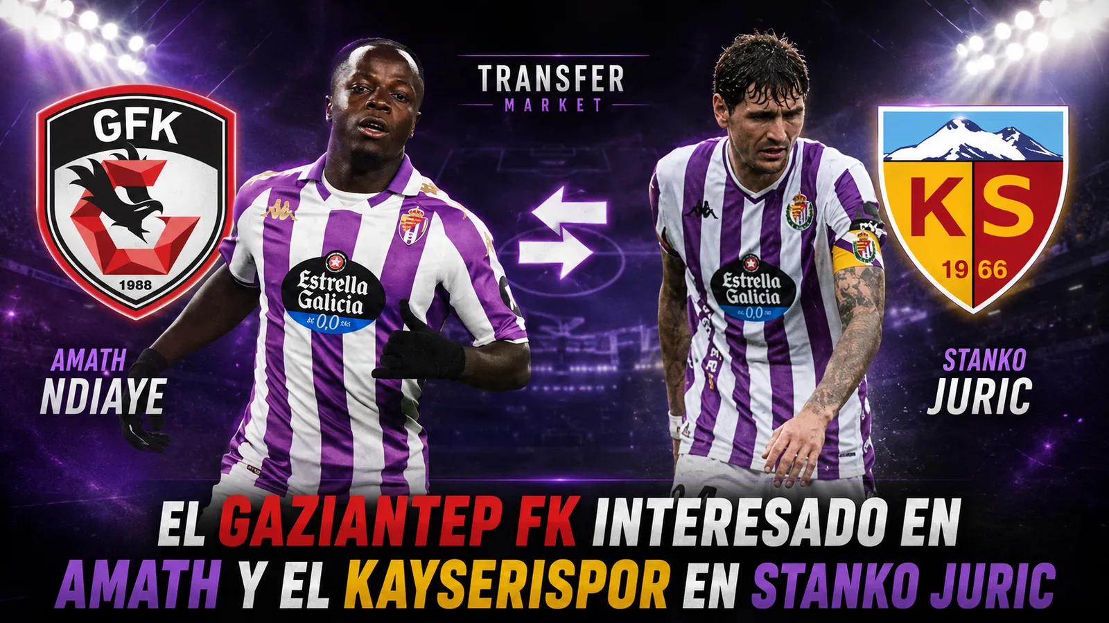 El Gaziantep FK interesado en Amath y el Kayserispor en Stanko Juric