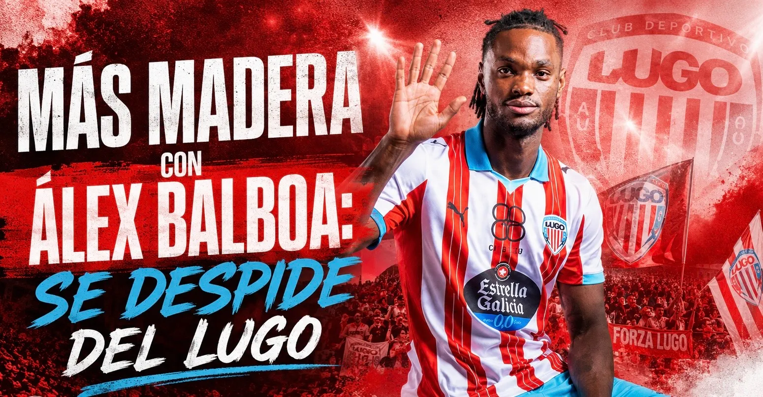 Más madera con Álex Balboa: Se despide del Lugo