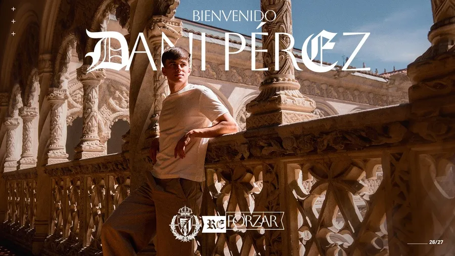 OFICIAL: Dani Pérez ficha por el Real Valladolid hasta 2029