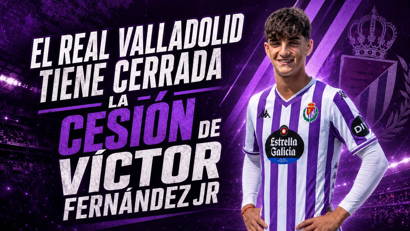  MARCA: El Real Valladolid tiene cerrada la cesión de Víctor Fernández Jr