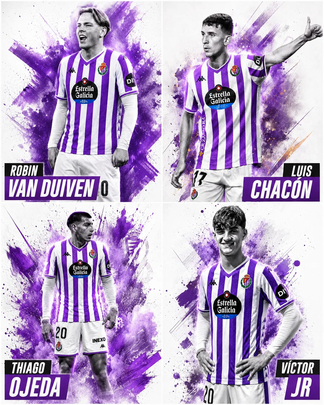 Los 4 próximos fichajes del Real Valladolid