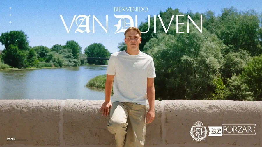 OFICIAL: Robin van Duiven ficha por el Real Valladolid hasta 2029