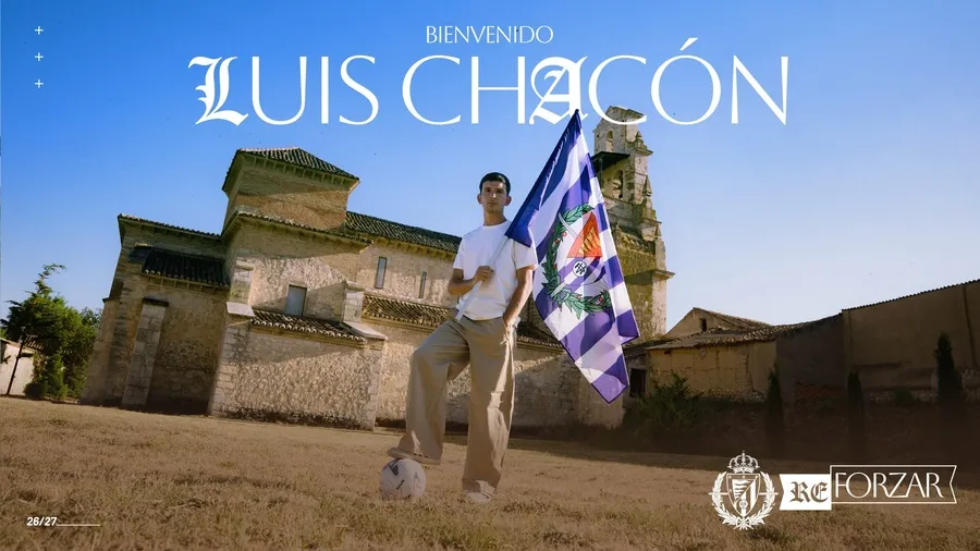 OFICIAL: El Real Valladolid ficha a Luis Chacón hasta 2031