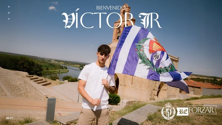 OFICIAL: Víctor Jr cedido al Real Valladolid