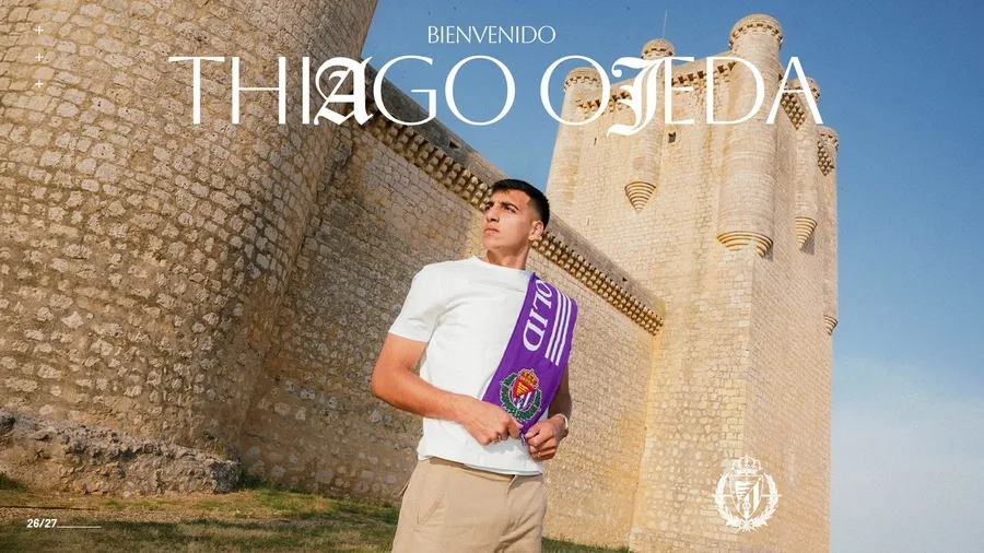OFICIAL: El Real Valladolid ficha a Thiago Ojeda hasta 2030