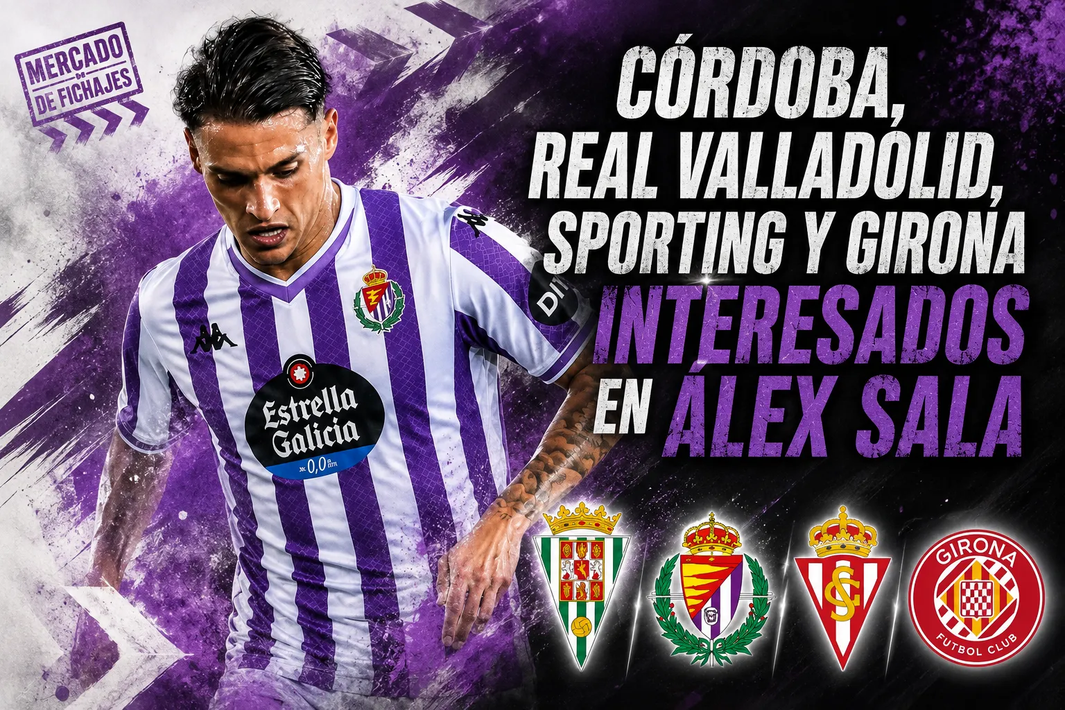 CALCIO LECCE: Córdoba, Real Valladolid, Sporting y Girona interesados en Álex Sala