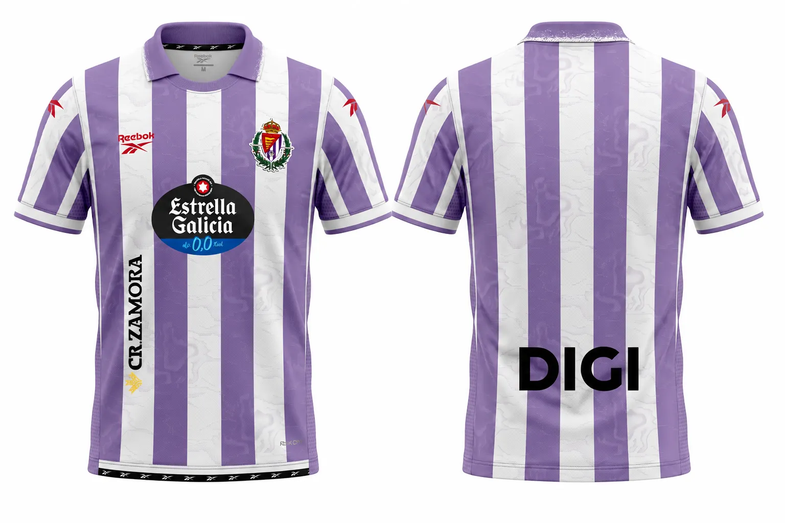 El Real Valladolid presenta su nueva primera equipación 2026/27