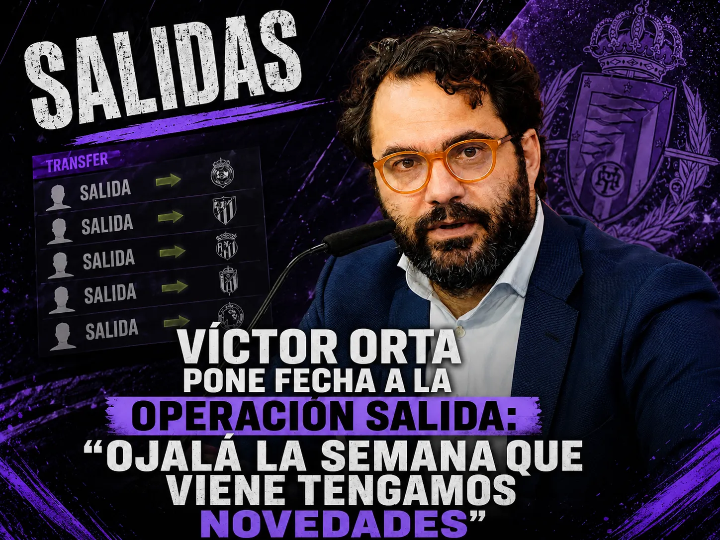 Víctor Orta pone fecha a la operación salida: “Ojalá la semana que viene tengamos novedades”