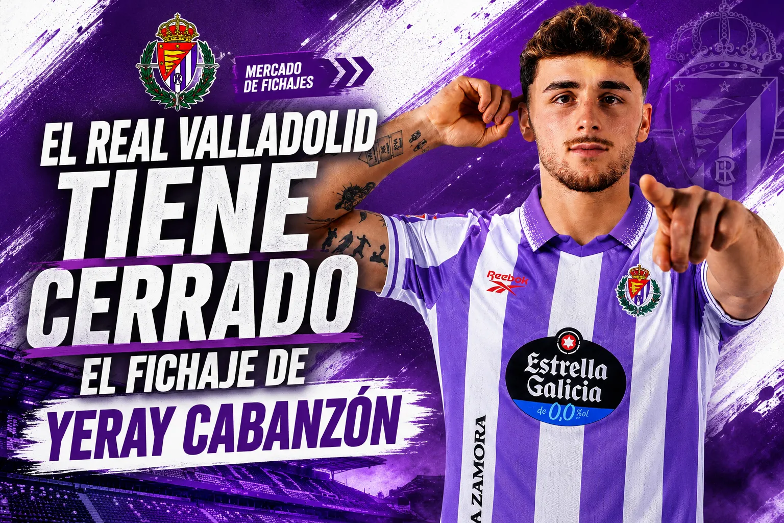 MARCA: El Real Valladolid tiene cerrado el fichaje de Yeray Cabanzón