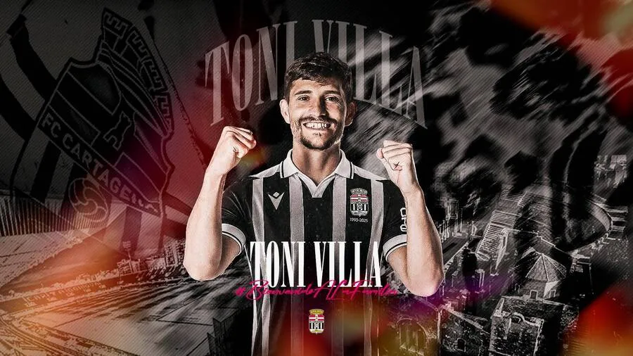 Toni Villa ficha por el Cartagena