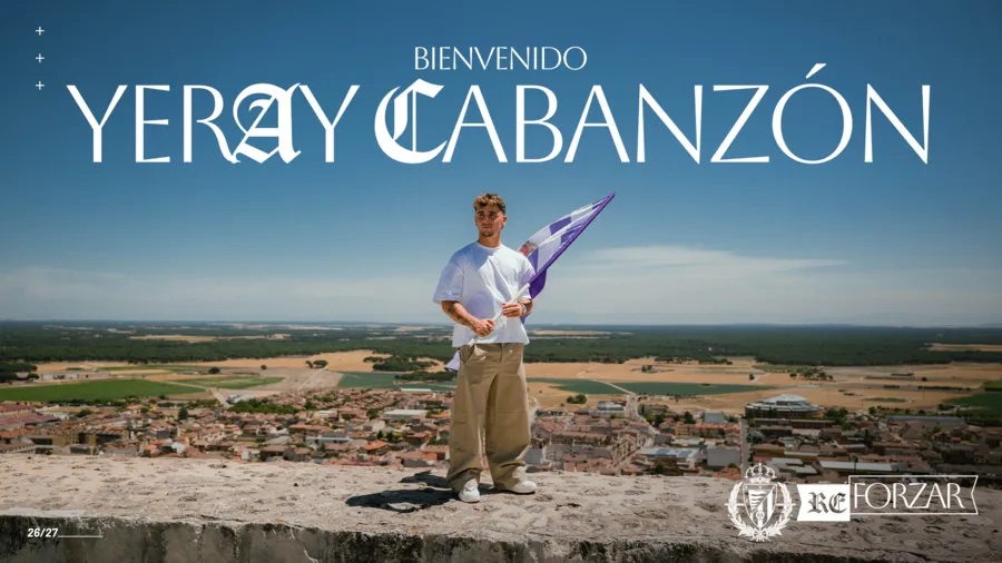 OFICIAL: El Real Valladolid ficha a Yeray Cabanzón hasta 2029