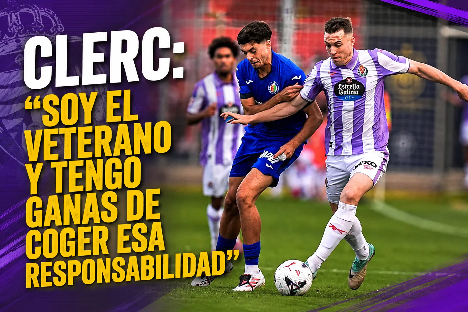 Clerc: “Soy el veterano y tengo ganas de coger esa responsabilidad”