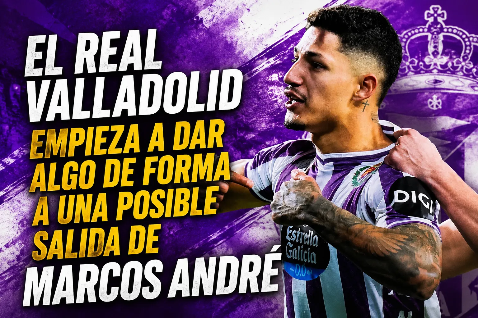 Radio MARCA: El Real Valladolid empieza a dar algo de forma a una posible salida de Marcos André