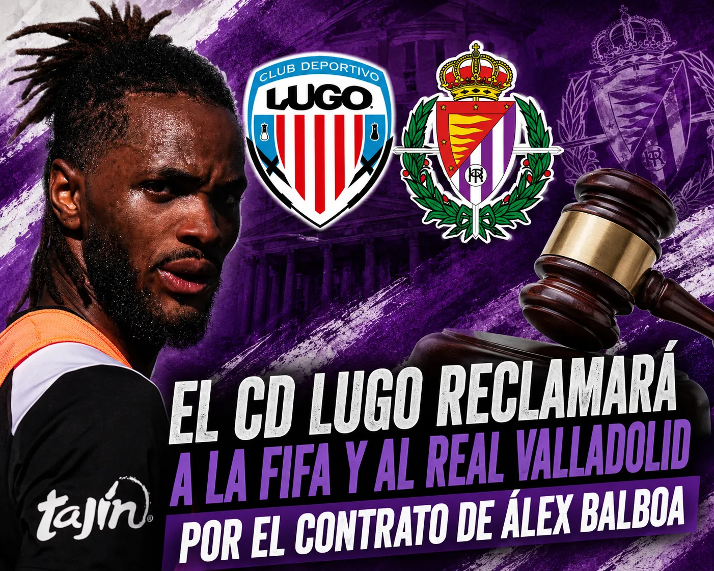 La Voz de Galicia: El CD Lugo reclamará a la FIFA y al Real Valladolid por el contrato de Álex Balboa