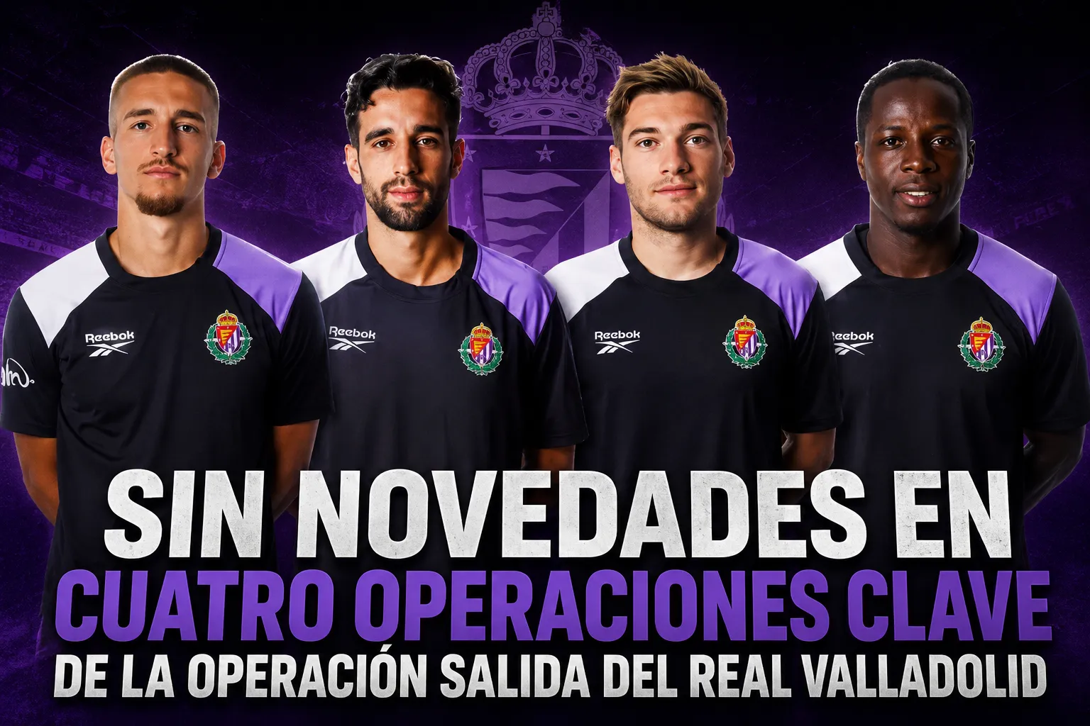Sin novedades en cuatro operaciones clave de la operación salida del Real Valladolid
