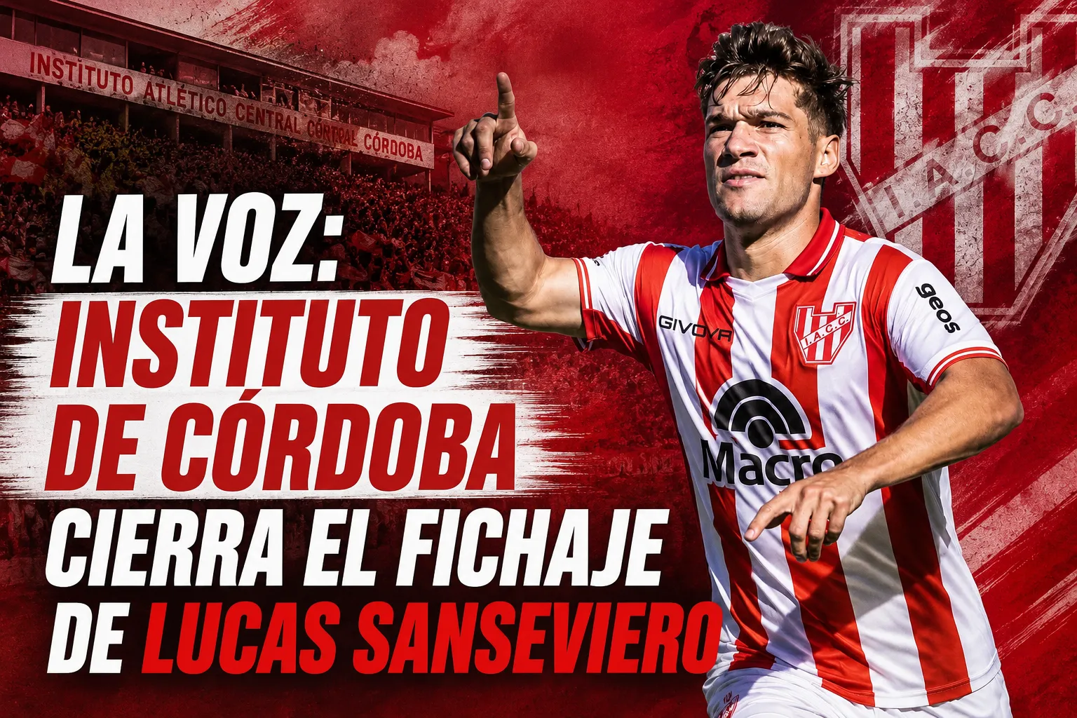 LA VOZ: Instituto de Córdoba cierra el fichaje de Lucas Sanseviero