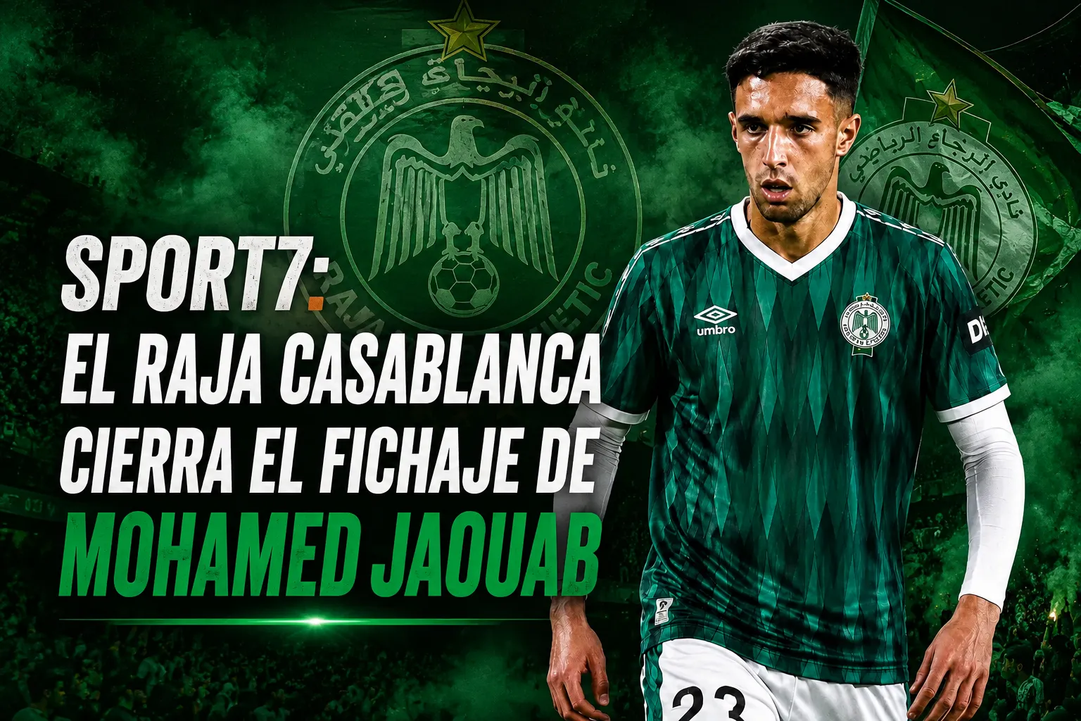 SPORT7: El Raja Casablanca cierra el fichaje de  Mohamed Jaouab