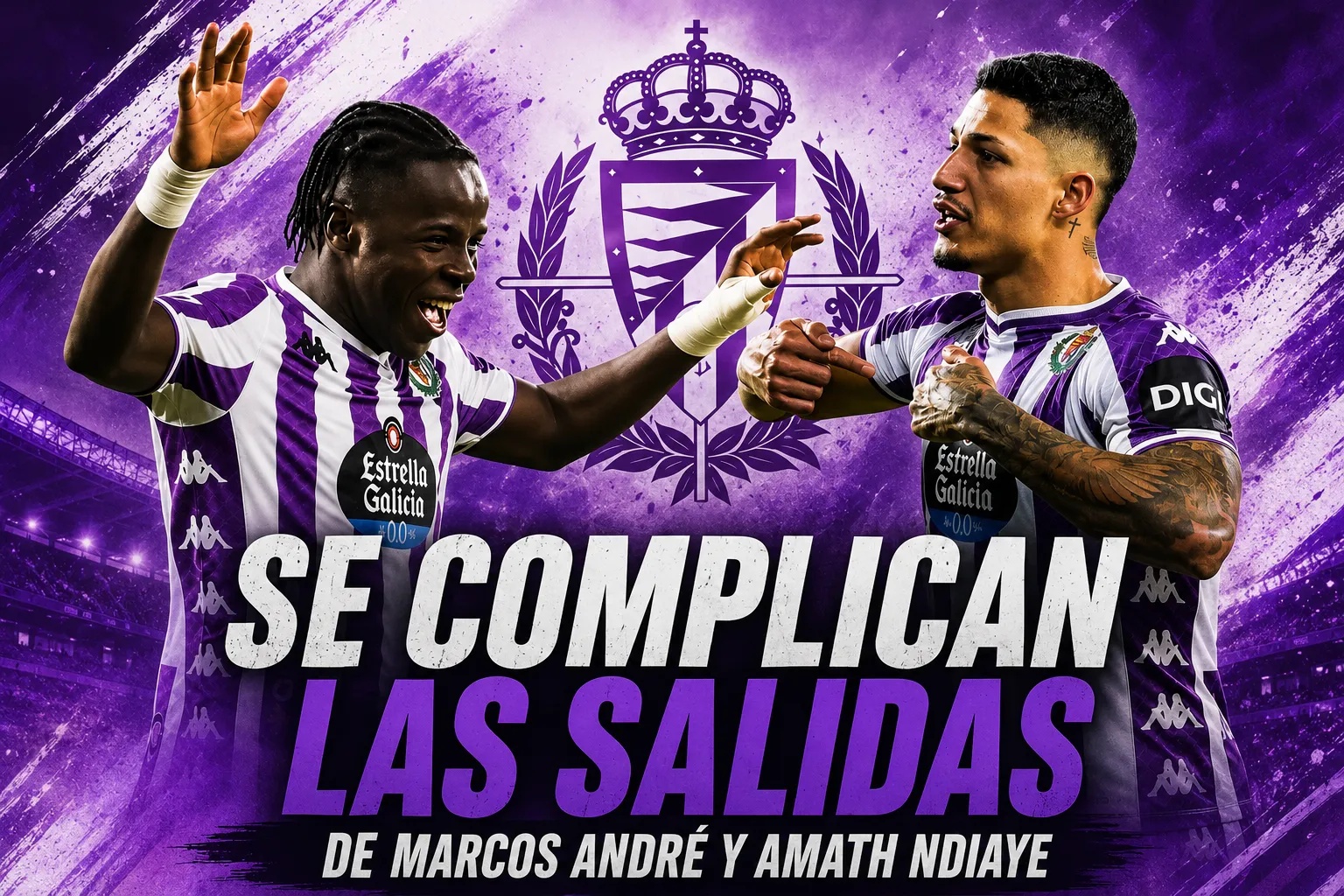 Se complican las salidas de Marcos André y Amath Ndiaye