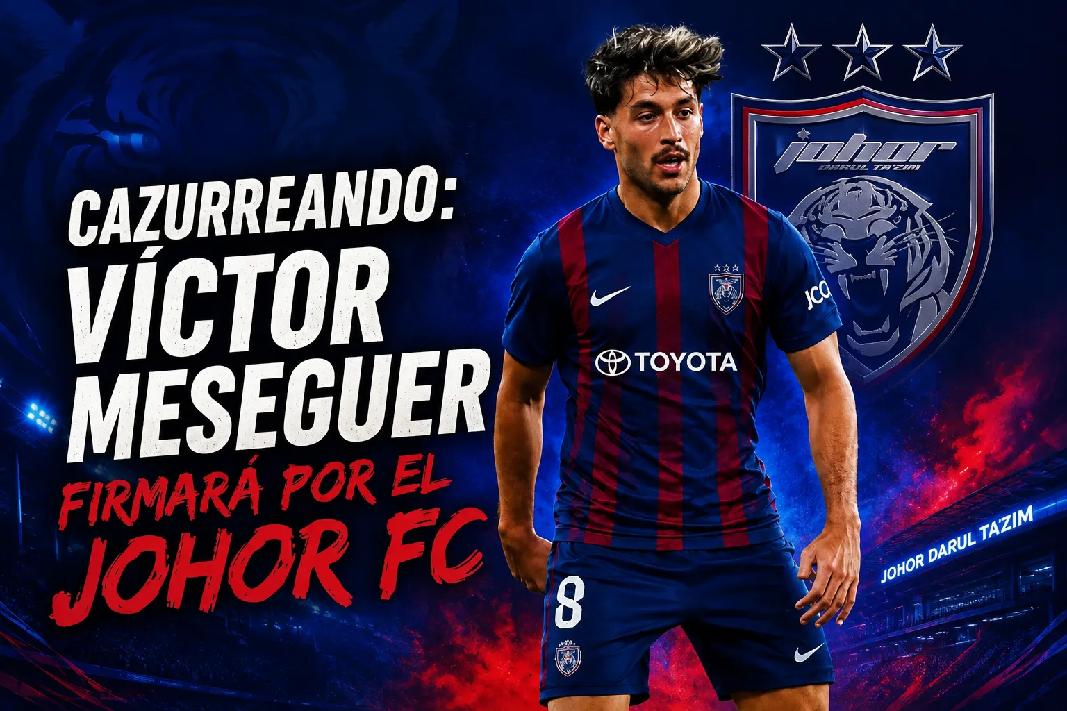 CAZURREANDO: Víctor Meseguer firmará por el Johor FC
