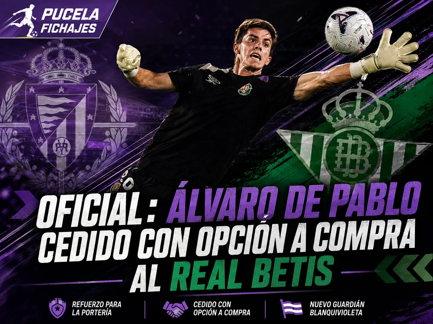 OFICIAL: Álvaro de Pablo cedido con opción a compra al Real Betis