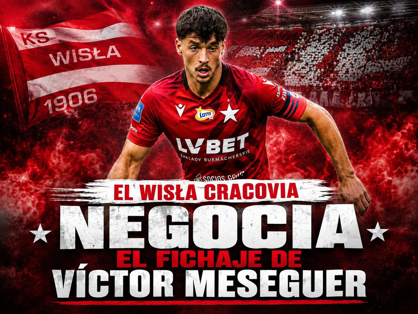 El Wisła Cracovia negocia el fichaje de Víctor Meseguer