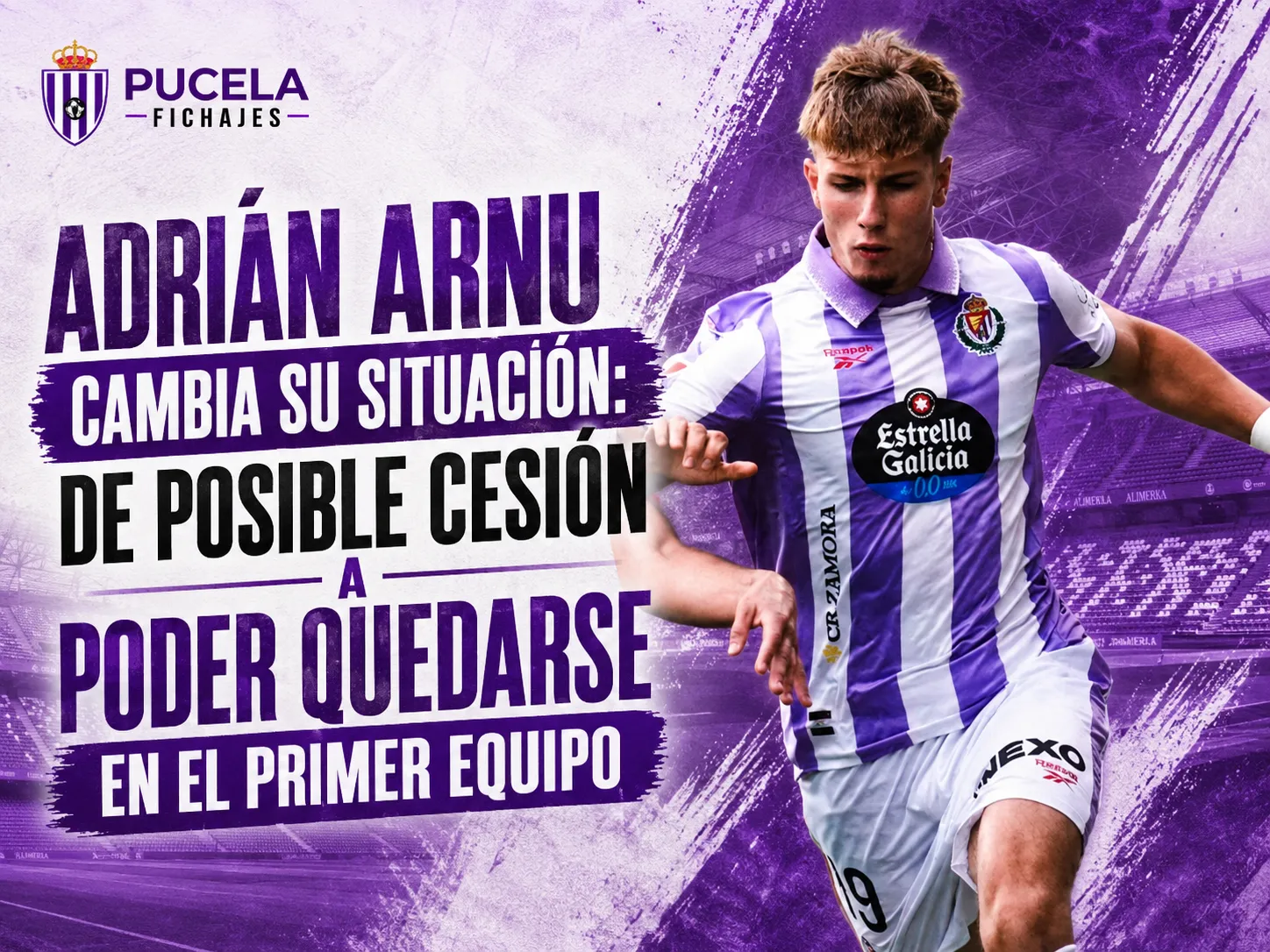Adrián Arnu cambia su situación: de posible cesión a poder quedarse en el primer equipo