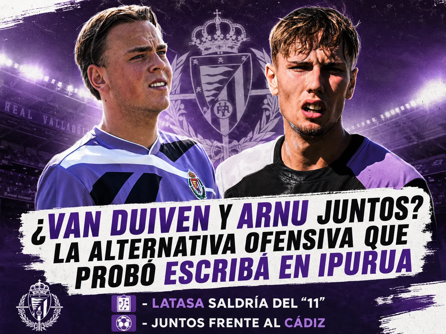 ¿Van Duiven y Arnu juntos? La alternativa ofensiva que probó Escribá en Ipurua