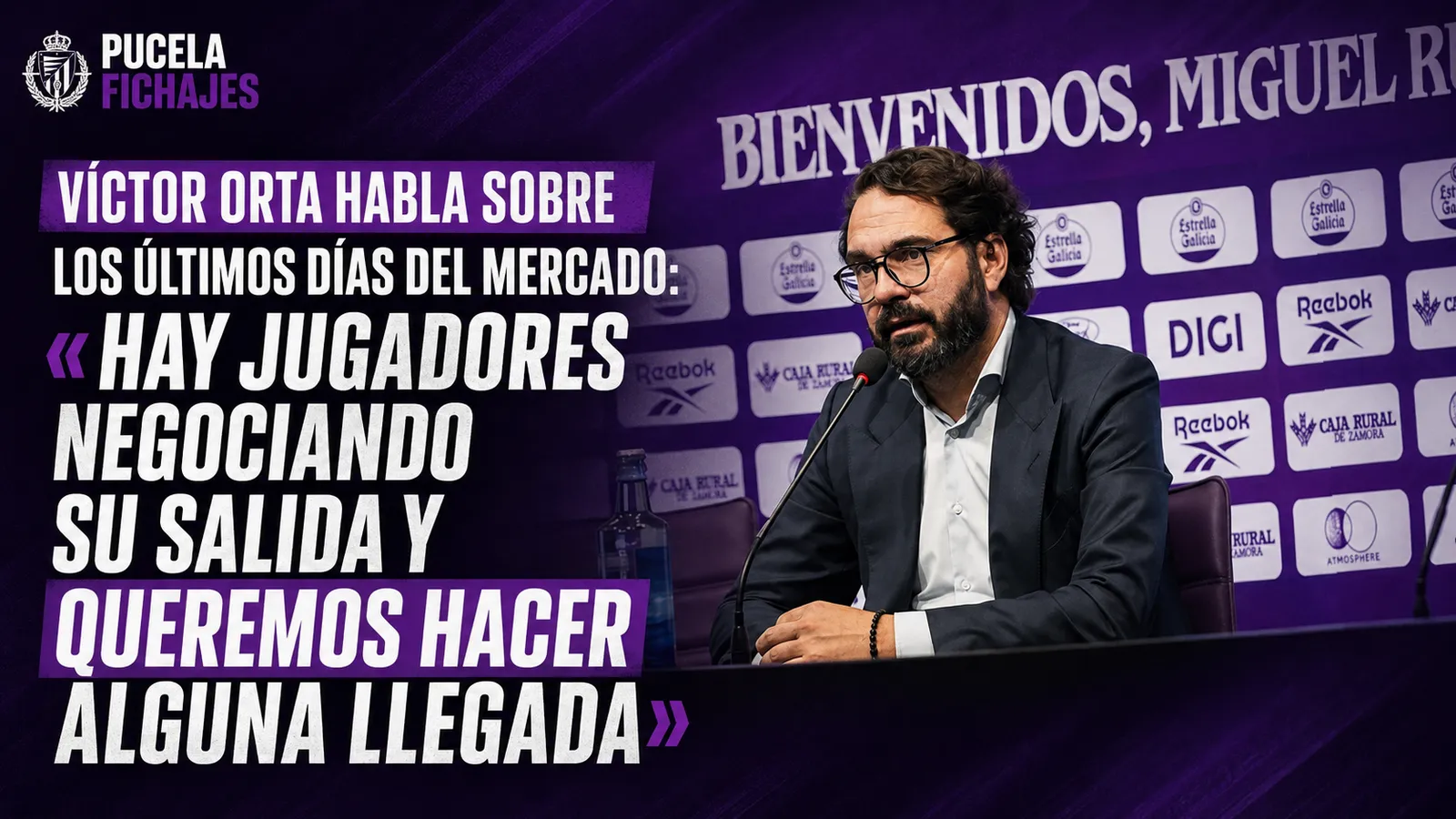 Víctor Orta habla sobre los últimos días del mercado: «Hay jugadores negociando su salida y queremos hacer alguna llegada»