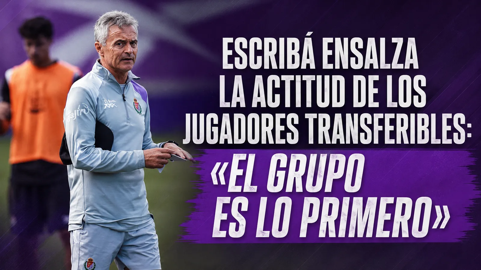 Escribá ensalza la actitud de los jugadores transferibles: «El grupo es lo primero»