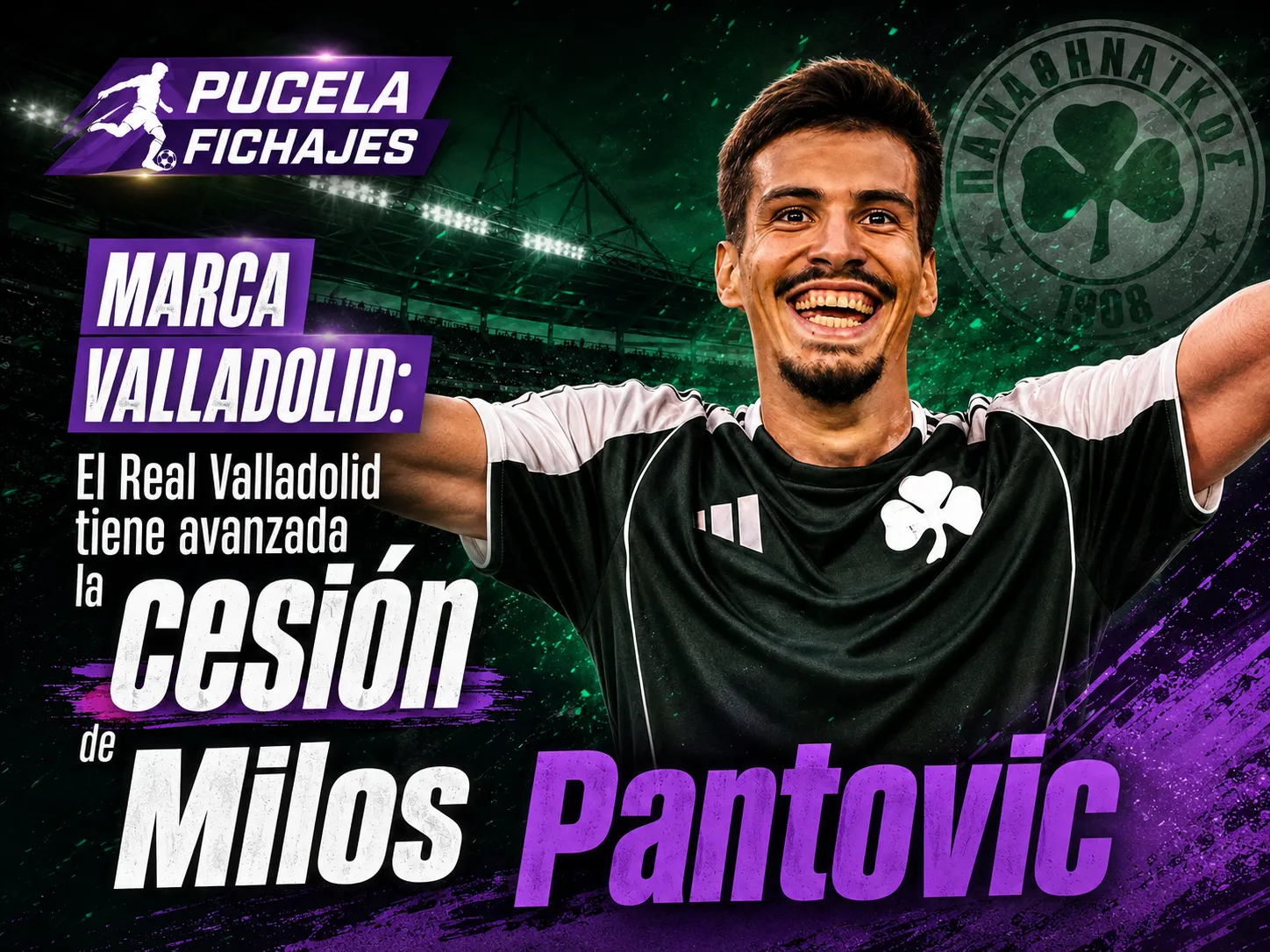 MARCA VALLADOLID: El Real Valladolid tiene avanzada la cesión de Milos Pantovic