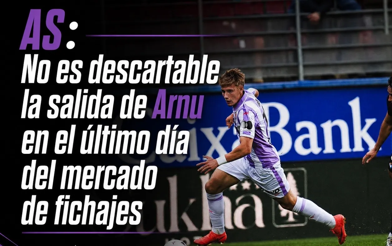 AS: No es descartable la salida de Arnu en el último día del mercado de fichajes