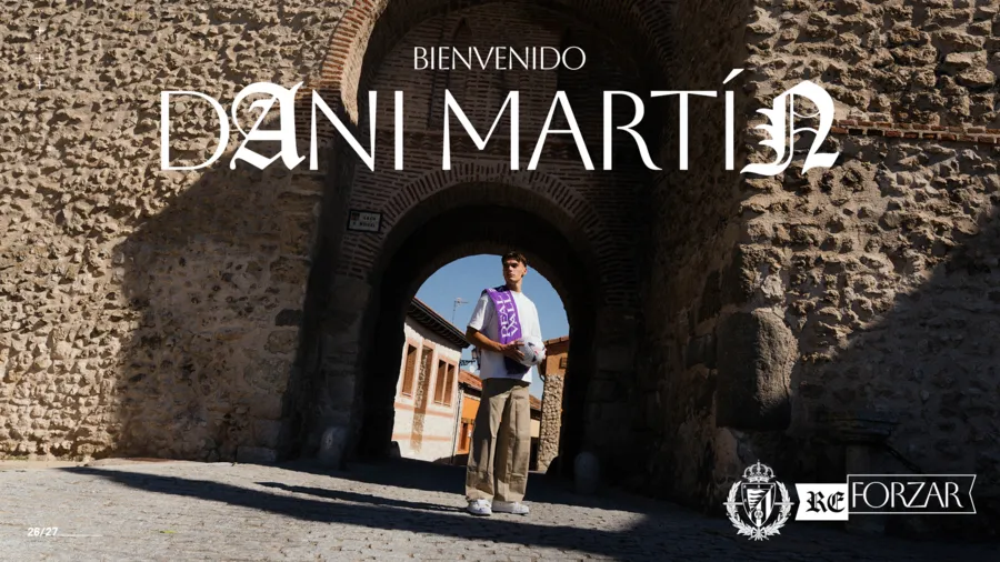 OFICIAL: Daniel Martín cedido al Real Valladolid
