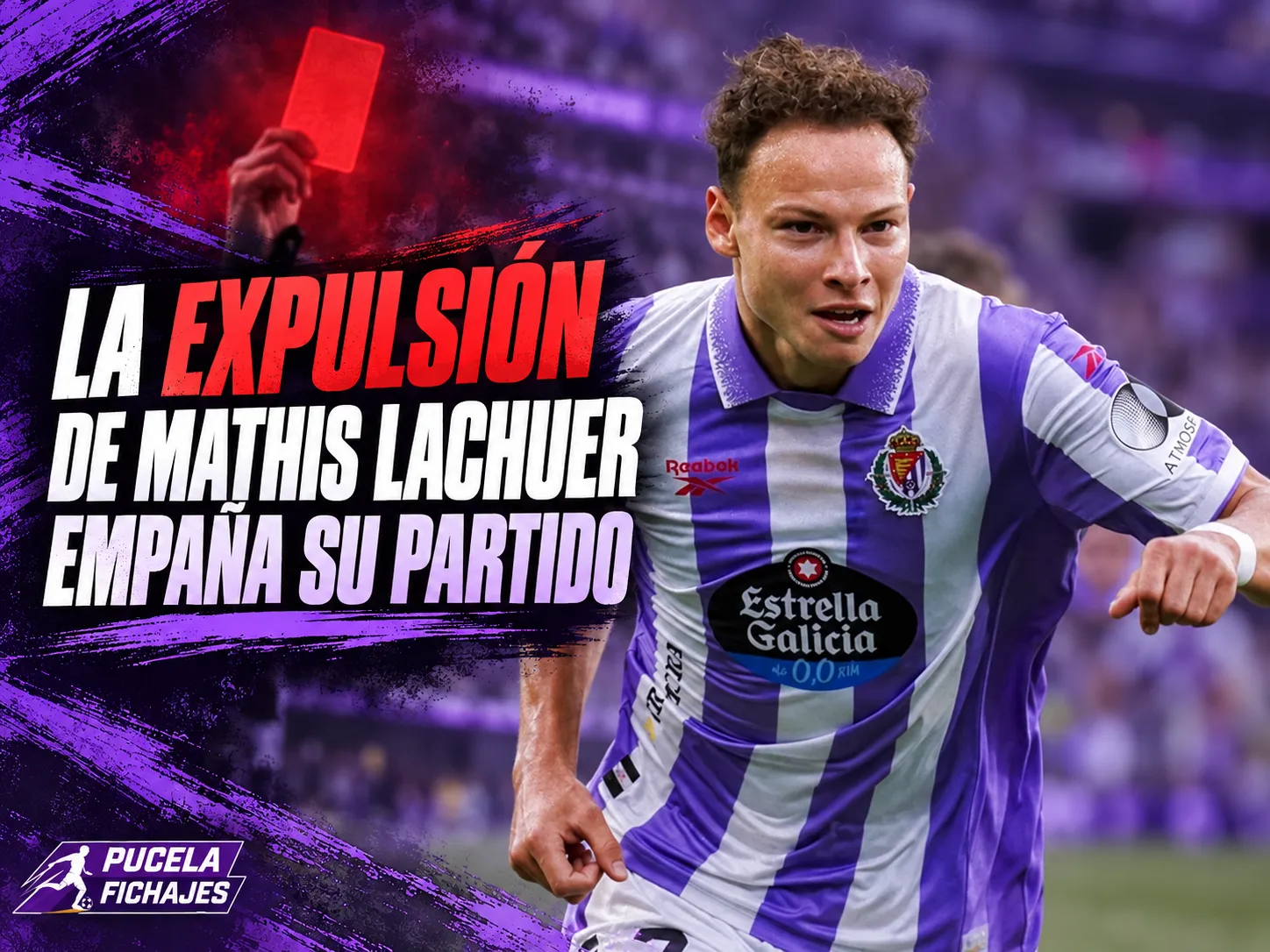 La expulsión de Mathis Lachuer empaña su partido